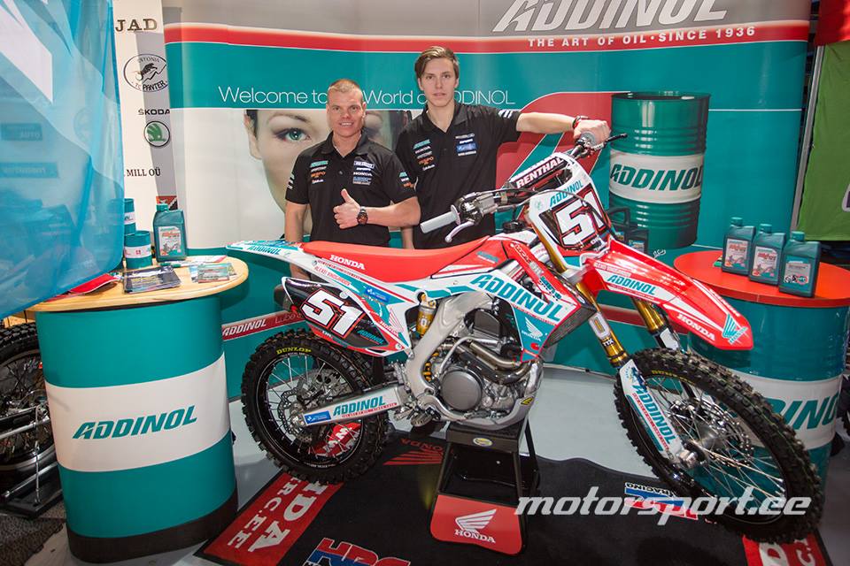Saage tuttavaks uue krossimeeskonnaga – ADDINOL HONDA RACING