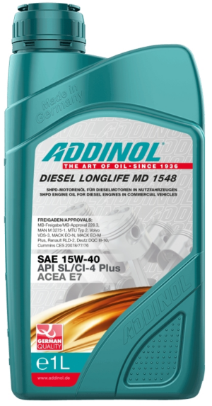 Diiselmootoriõli Diesel Longlife MD 1548