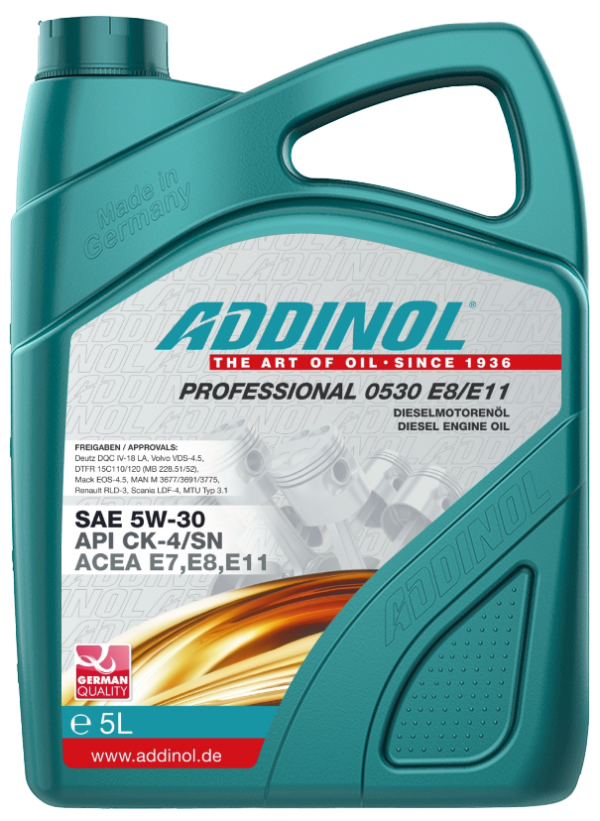 Mootoriõli Professional 0530 E8/E11