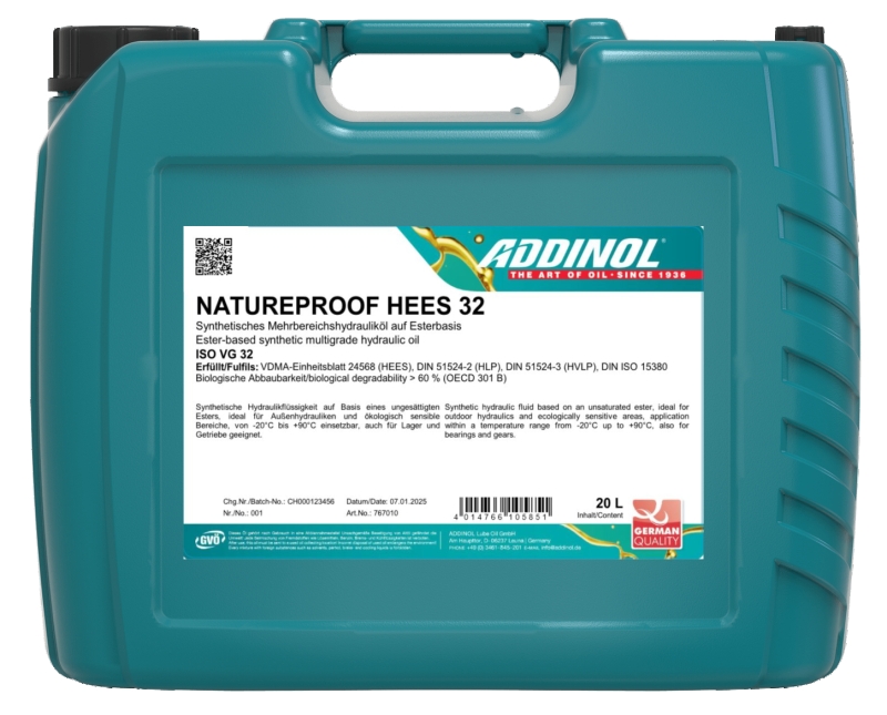 Hüdrosüsteemide töövedelik NatureProof HEES 32