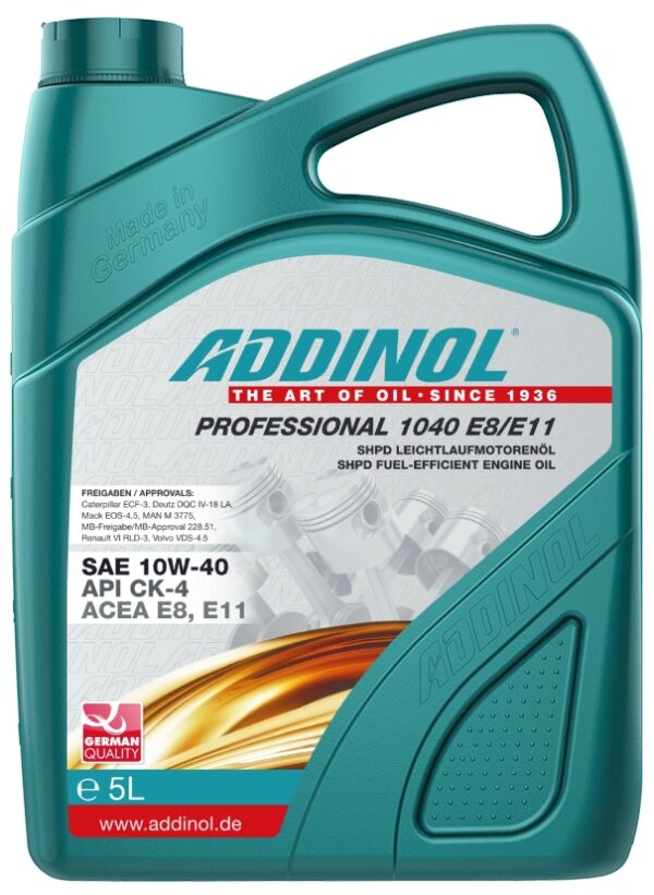 Diiselmootoriõli Professional 1040 E8/E11